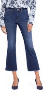 NYDJ Barbara Fray Hem Ankle Bootcut Jeans