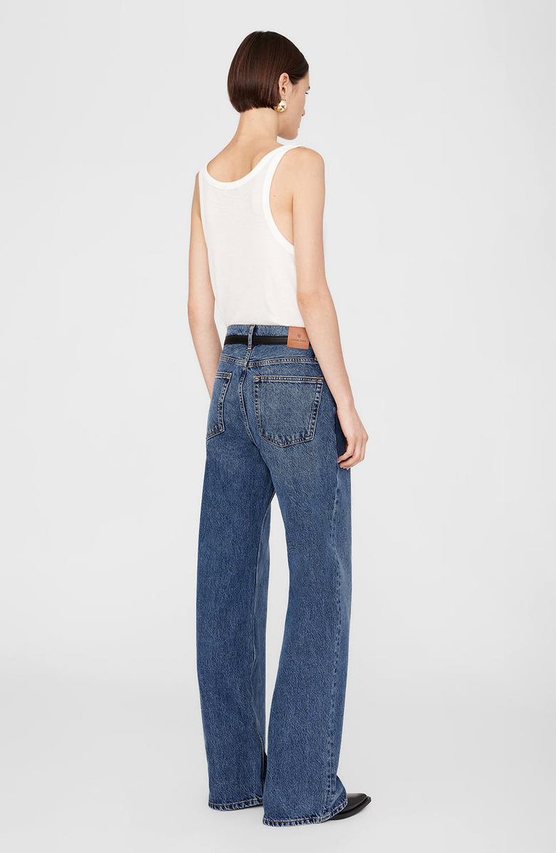 ANINE BING Hugh Jean, Alternate, color, Dark Indigo