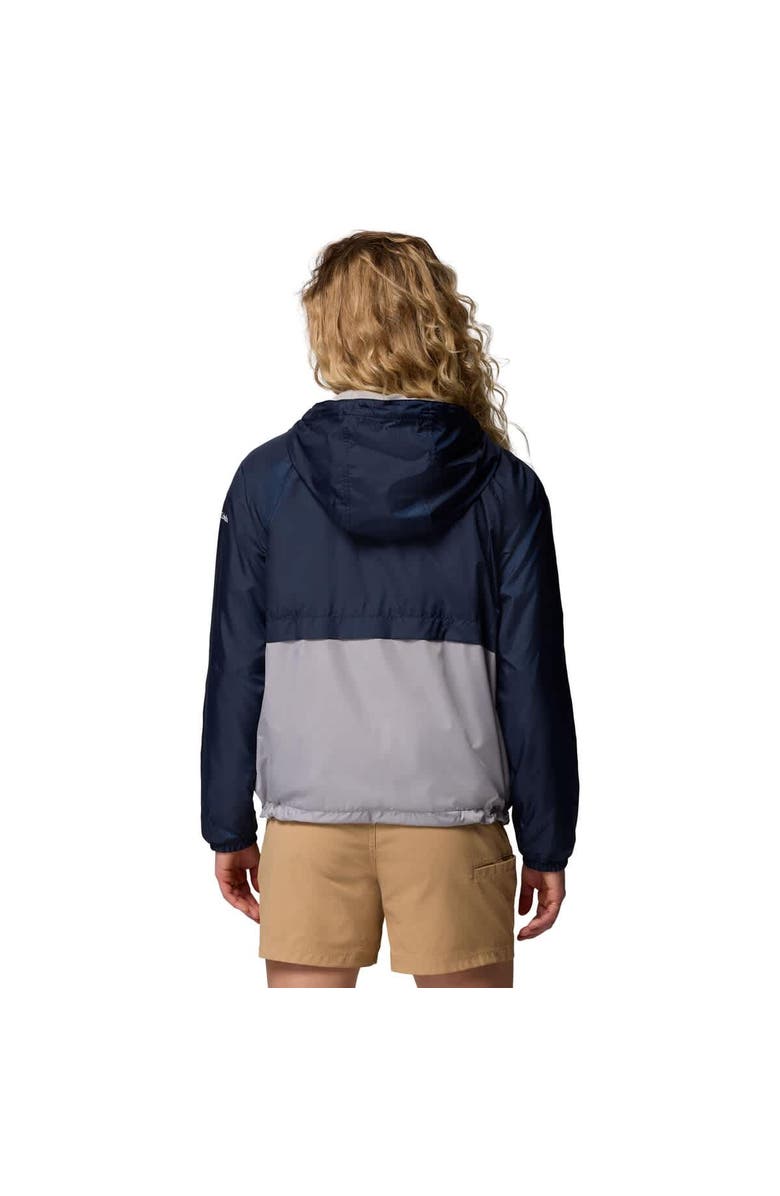 Columbia Women's Columbia Navy/Gray Dallas Cowboys Spire Hoodie Windbreaker, Alternate, color, Navy