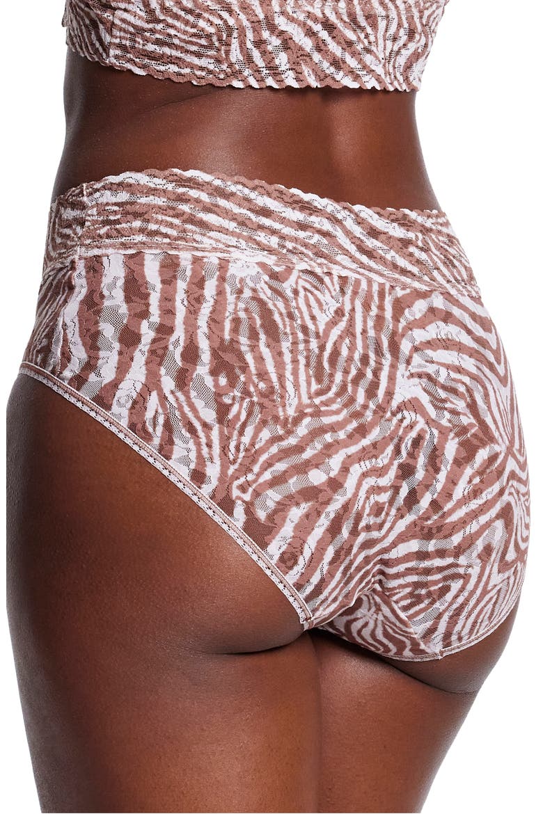 Print Lace Briefs, Alternate, color, HIDE AND SEEK
