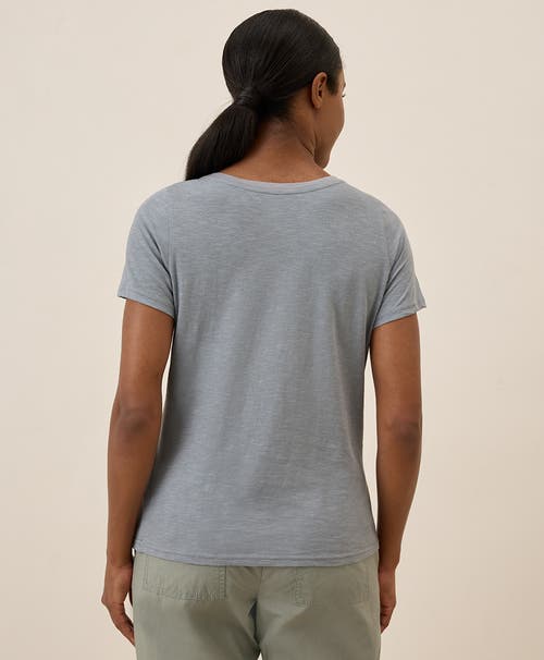 Pact Organic Cotton Featherweight Slub V-neck Tee