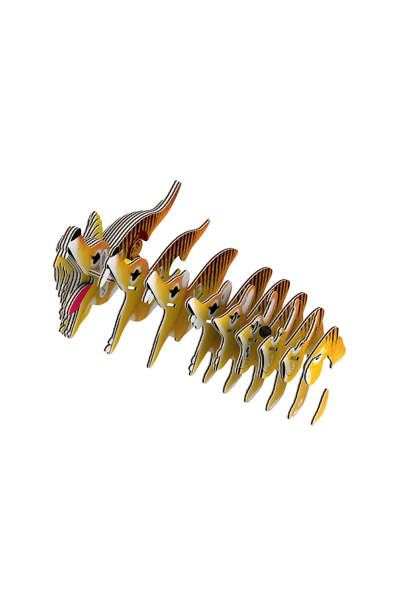 Tasmanian Tiger 3D Puzzle, Alternate, color, No Color