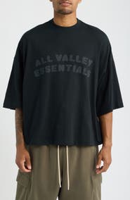 Fear of God Essentials Merch Boxy Fit Cotton Graphic T-Shirt