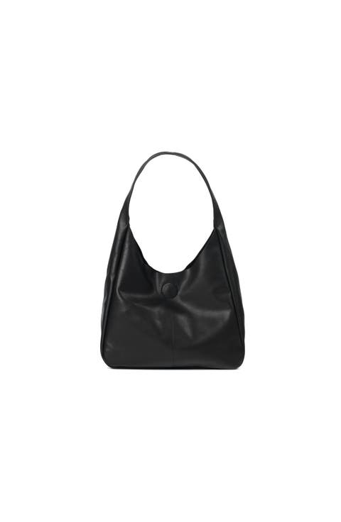 Phoebe Leather Hobo Soft Nappa Shoulder Bag