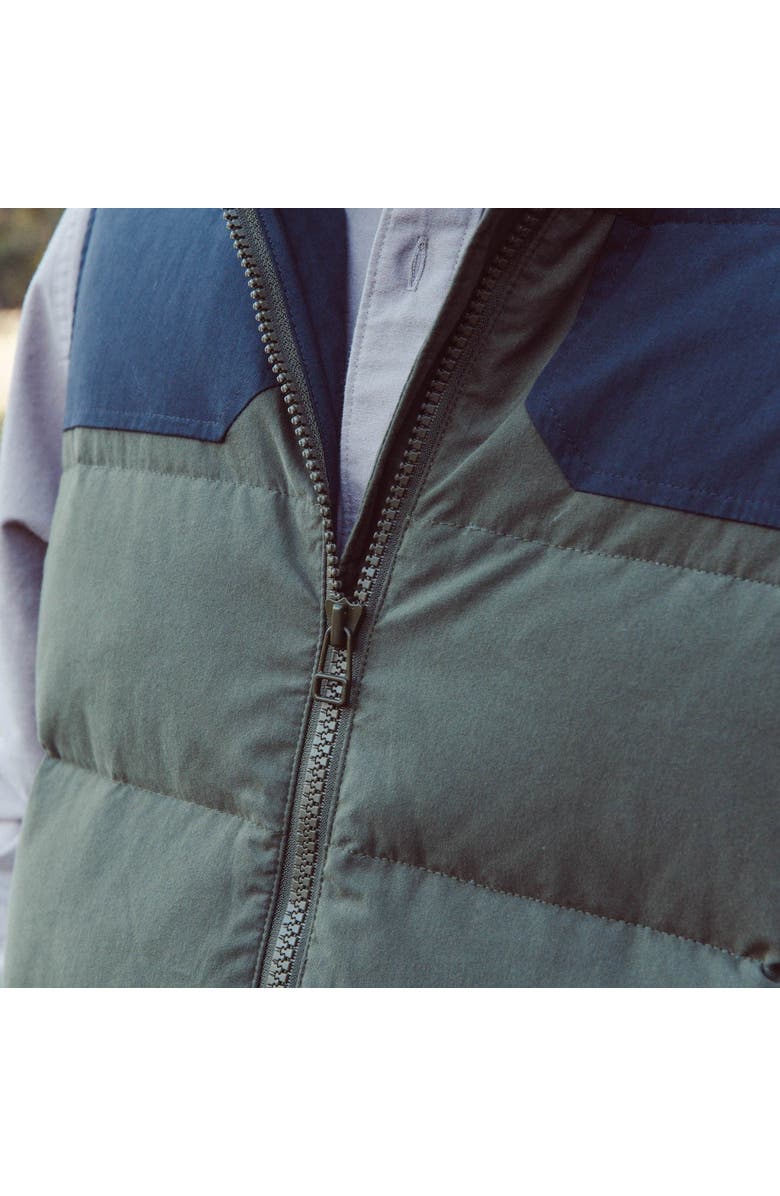 Mountain Khakis Ryker Peak Down Vest, Alternate, color, Forest Moss