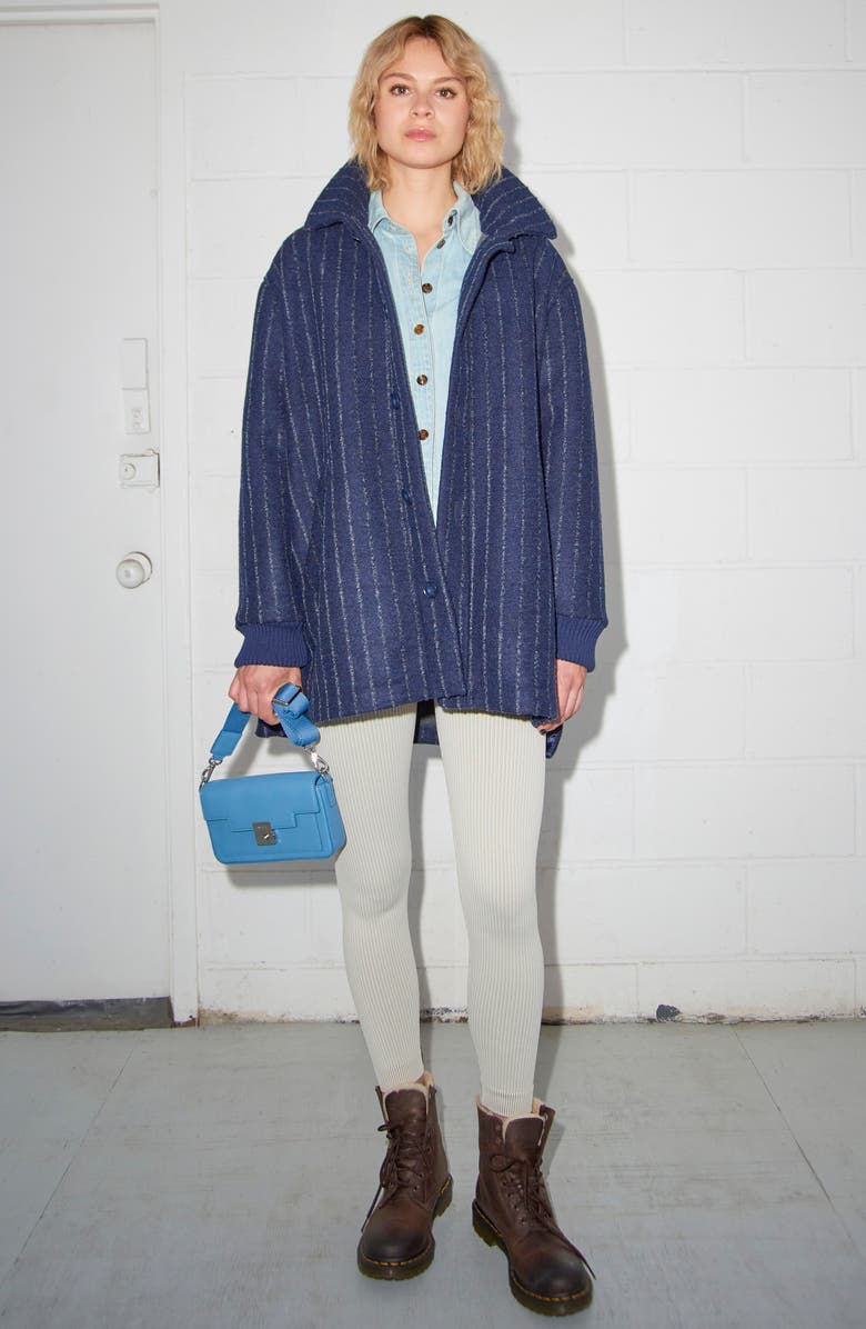 WE-AR4 The Retro Leather Crossbody Bag, Alternate, color, Swordfish