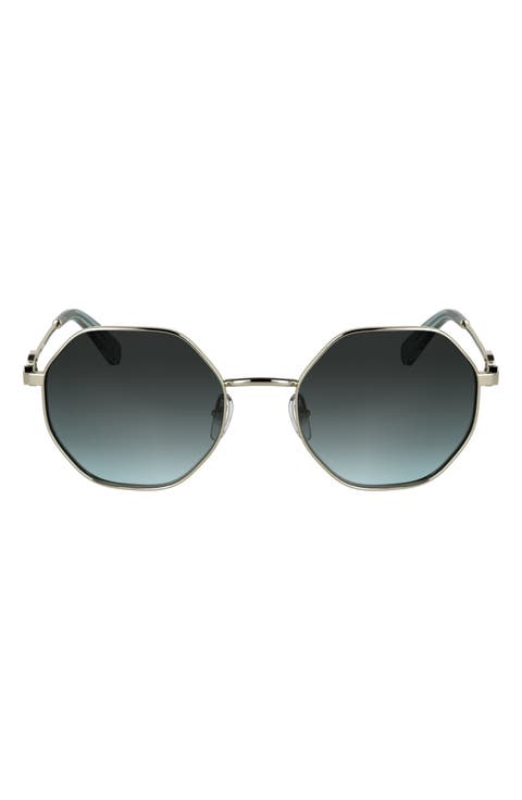 Le Foulonné 52mm Gradient Round Sunglasses