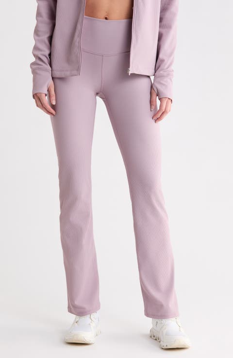Perform Rib High Waist Bootcut Leggings