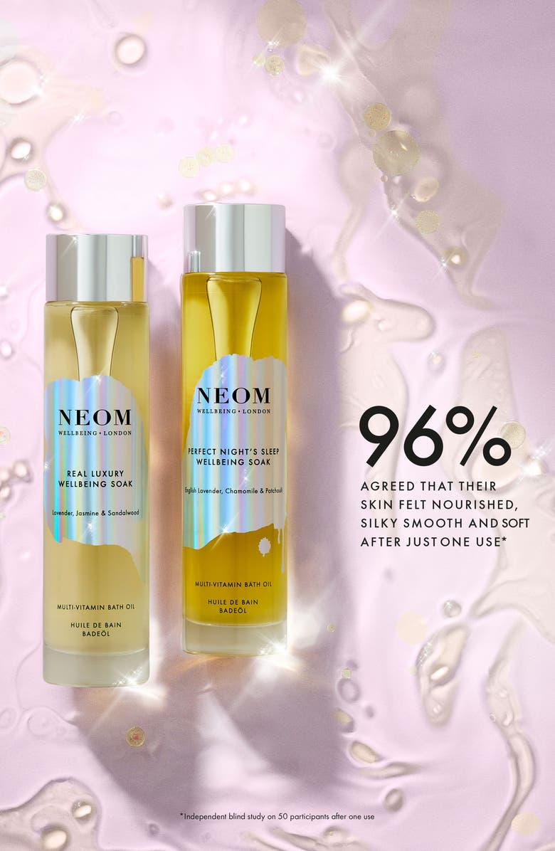 NEOM Wellbeing Real Luxury Wellbeing Soak Multi-Vitamin Bath Oil, Alternate, color, 