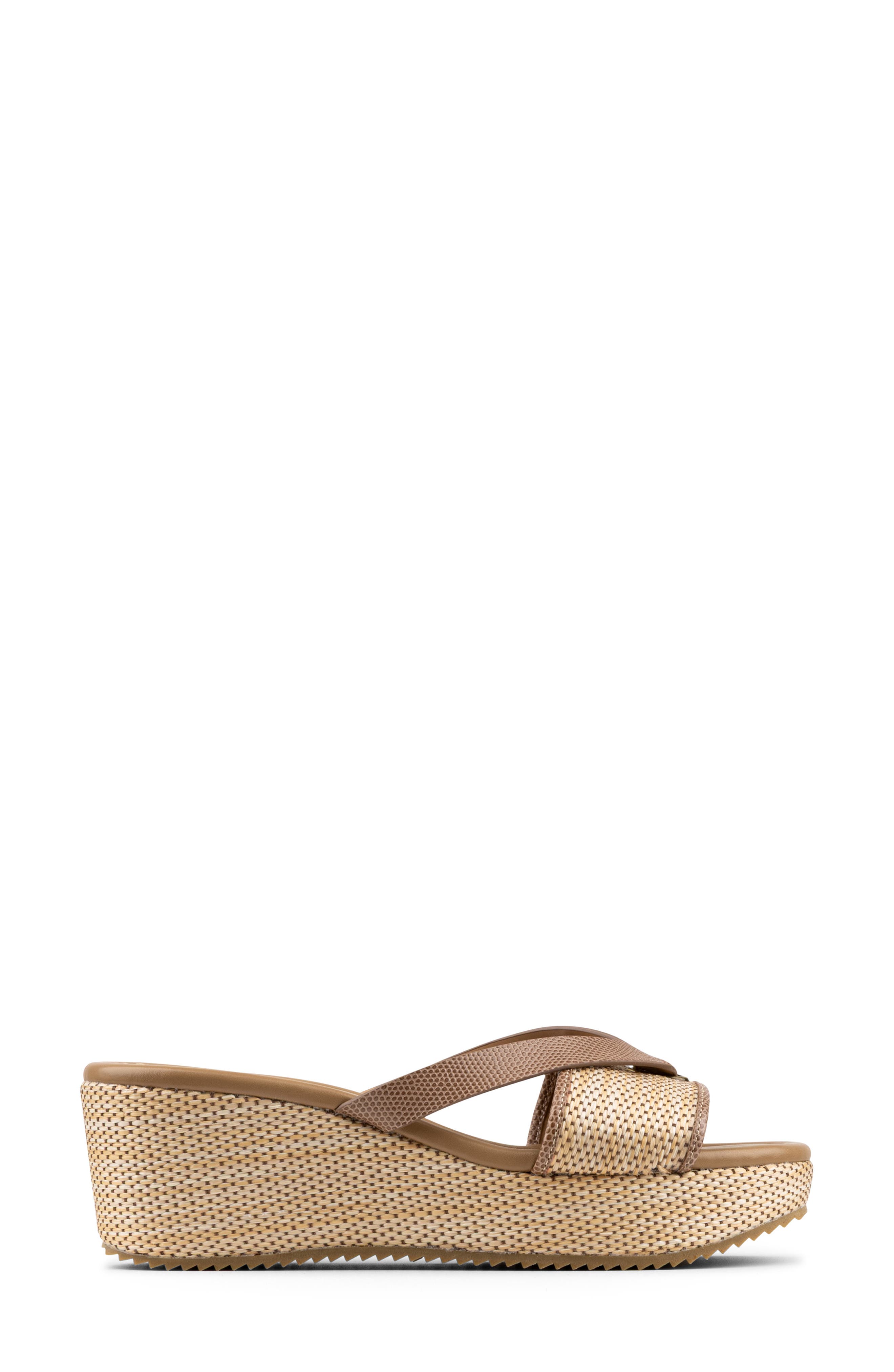Donald Pliner Sotira Platform Wedge Sandal, Alternate, color, Tobacco