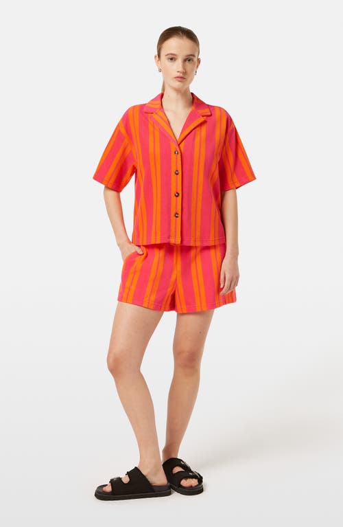 Scotch & Soda Terry Cloth Shorts In Multi