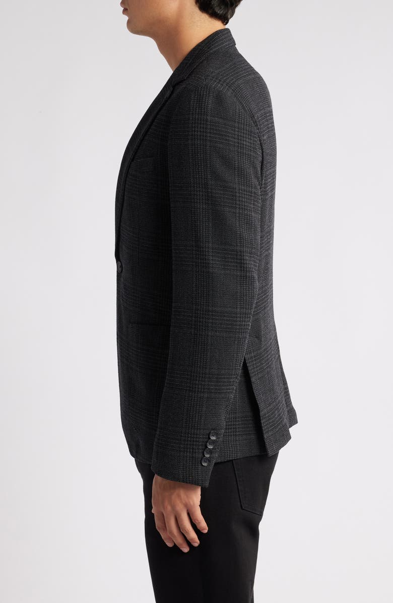 Nordstrom Martelli Plaid Knit Wool Sport Coat, Alternate, color, 