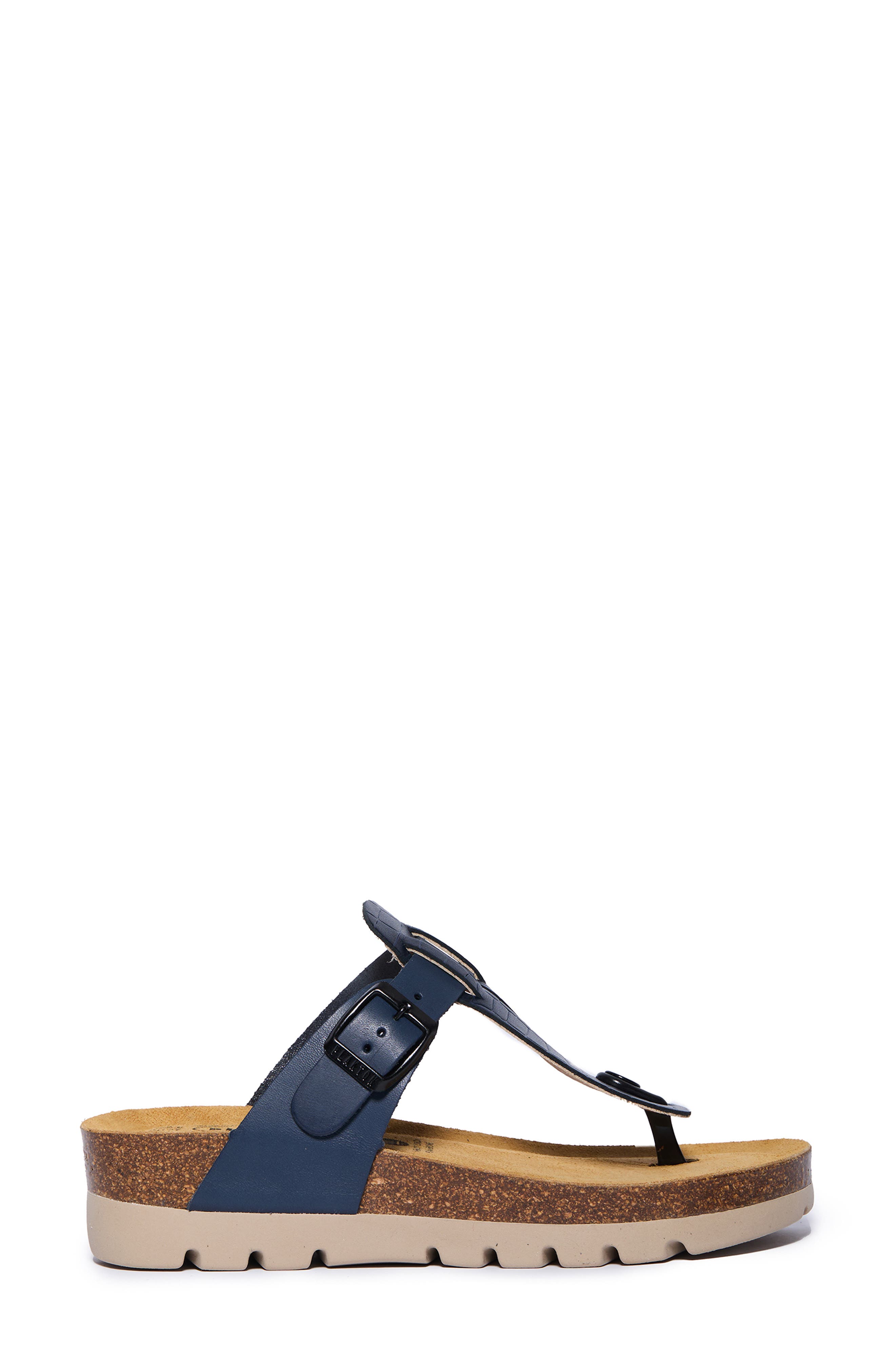 Carmella Slide Sandal, Alternate, color, AZUL