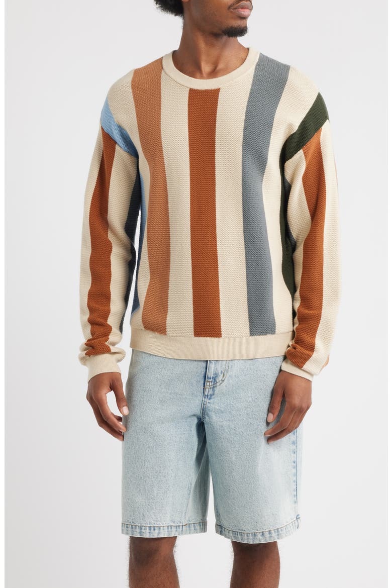 Rayas Stripe Sweater, Main, color, MULTICOLOR