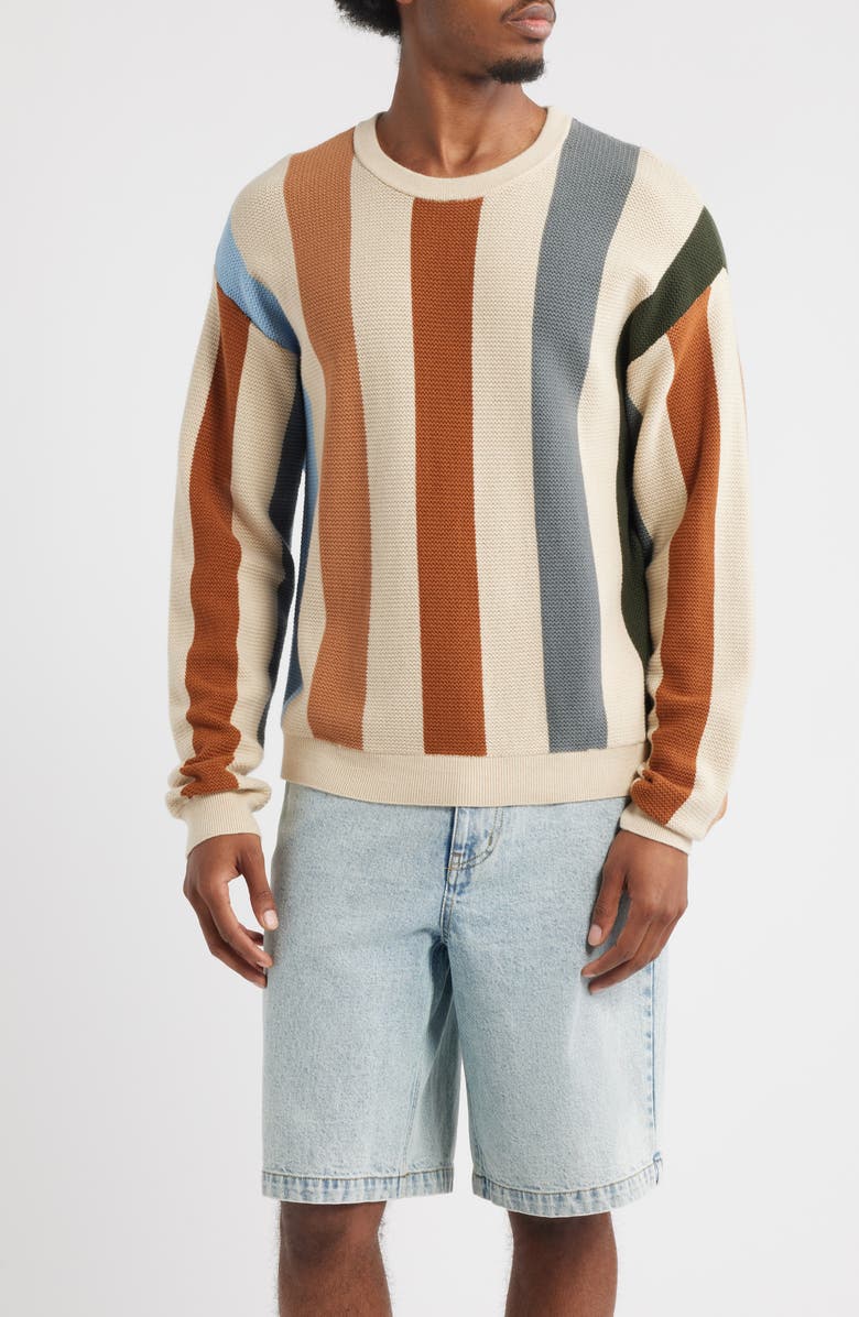 MAVRANS Rayas Stripe Sweater, Main, color, Multicolor