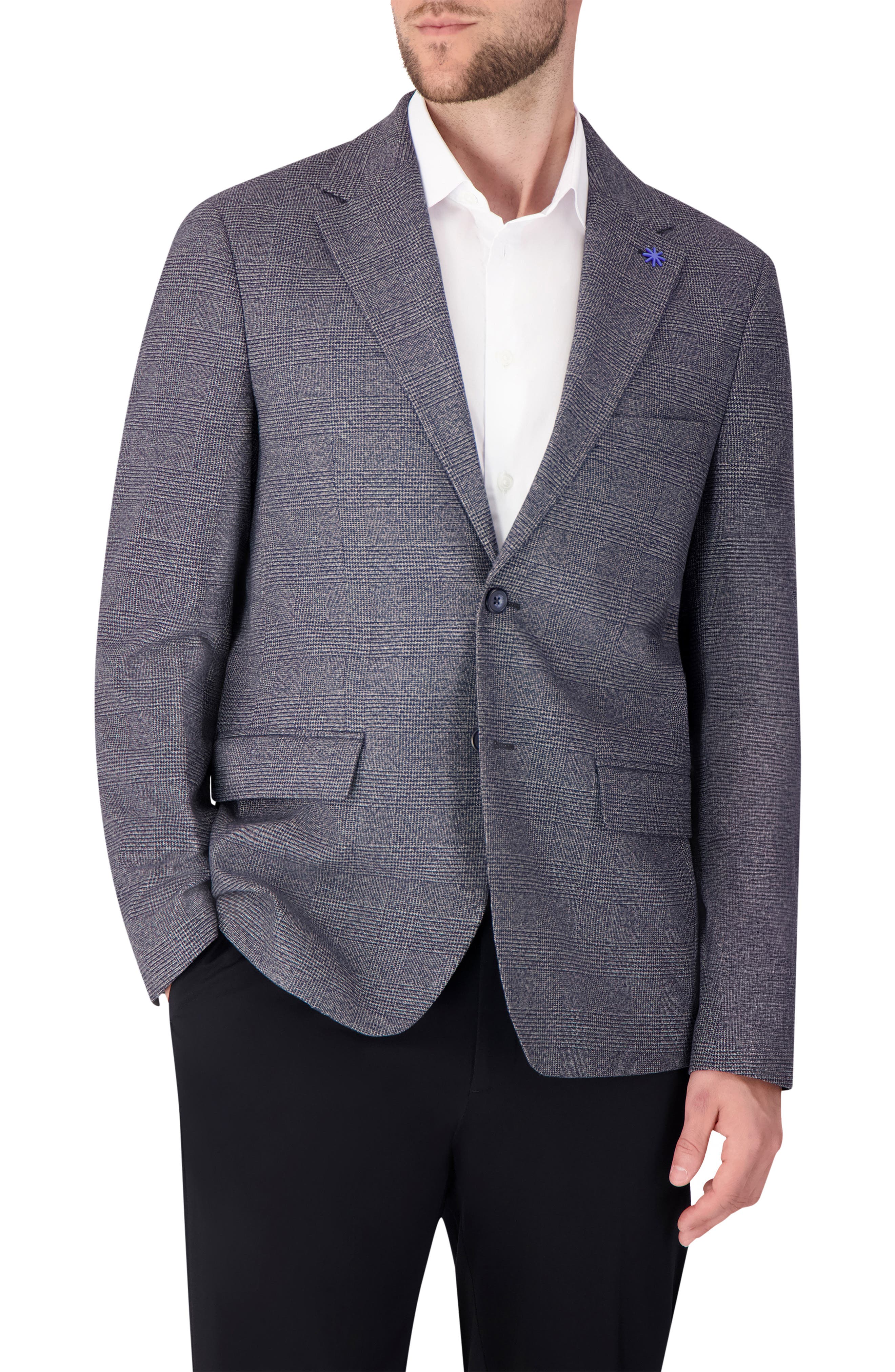 Report Collection Glen Plaid Sport Coat