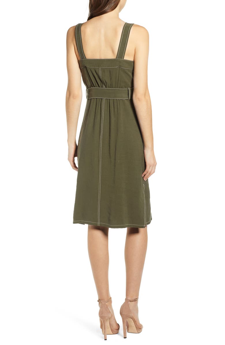 CHRISELLE LIM COLLECTION Chriselle Lim Sandrine Safari Dress, Alternate, color,