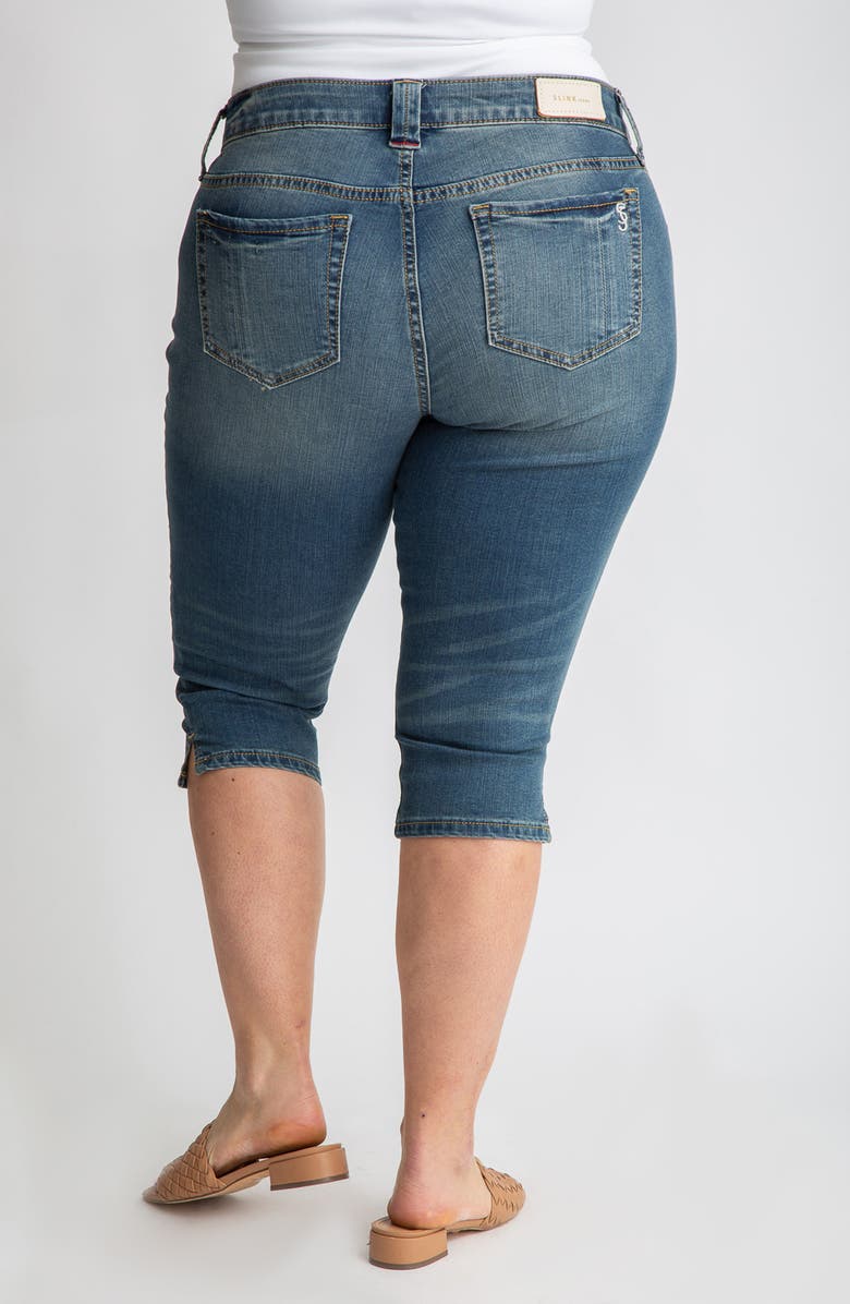 SLINK Jeans Crop Jeans, Alternate, color, Pearl