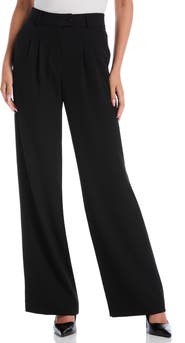Laundry by Shelli Segal Extended Tab Pleated Pants