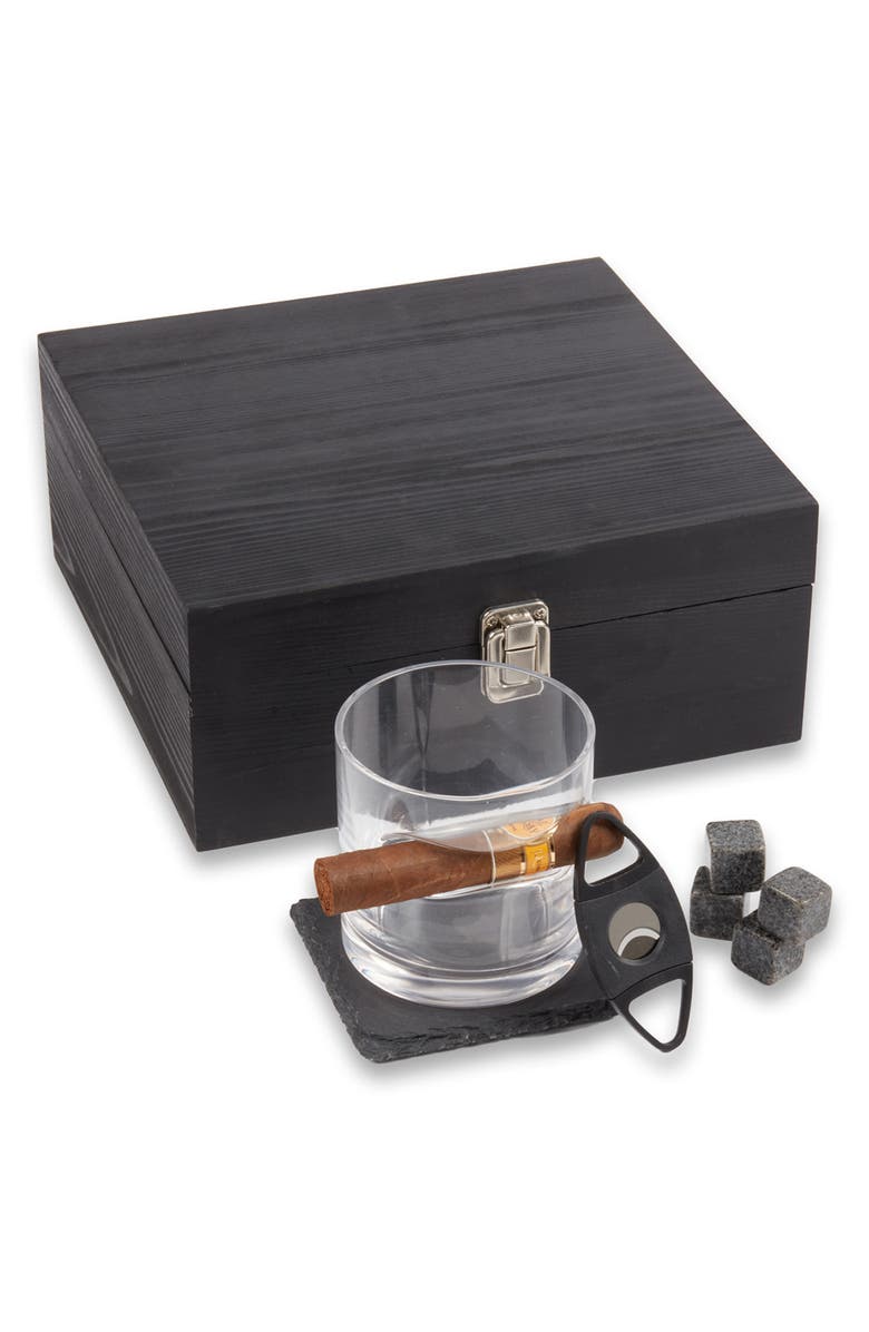 Bey-Berk 3-Piece Whiskey Set, Main, color, Multi-Color