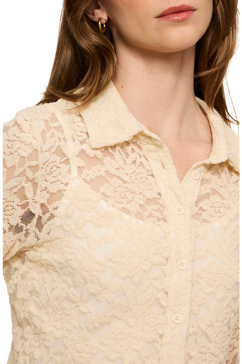 Dreamer Lace Shirt, Alternate, color, BONE WHITE