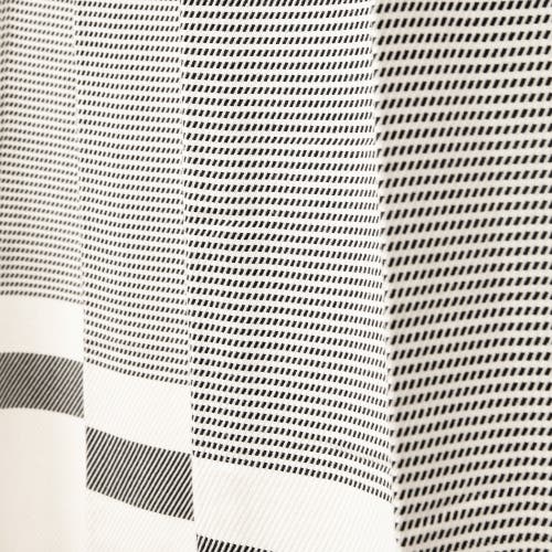 Olive And Linen Olive & Linen Pixel Shower Curtain