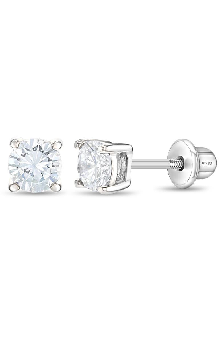 In Season Jewelry Round Solitaire Earrings, Main, color,