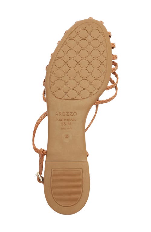 Arezzo Paola Womens Braided Caged Slingback Sandals