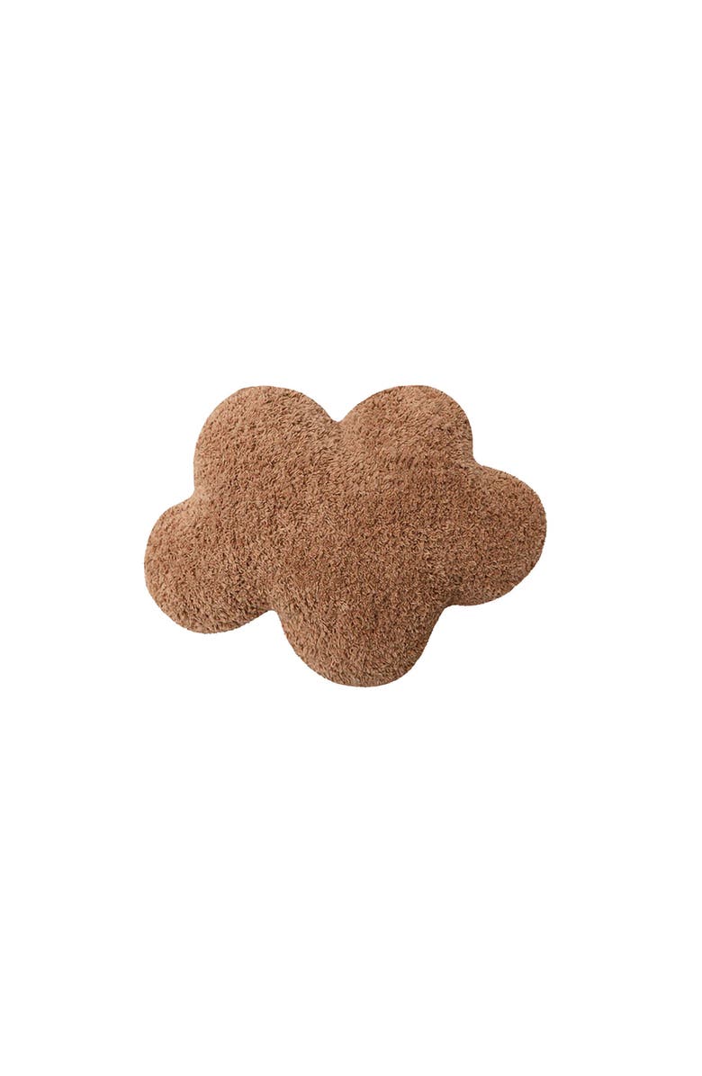 Lorena Canals Floor Cushion Clouds, Main, color, Chestnut