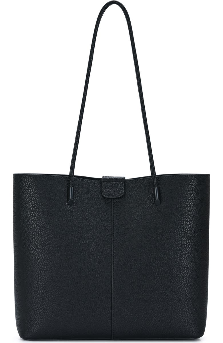 Miztique Front Seam Tote, Alternate, color, Black