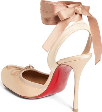 Cassia Lace-Up Slingback Pump