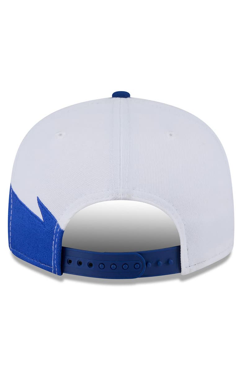 New Era Men's New Era Blue Kyle Larson Jagged 9FIFTY Snapback Hat, Alternate, color, Blue