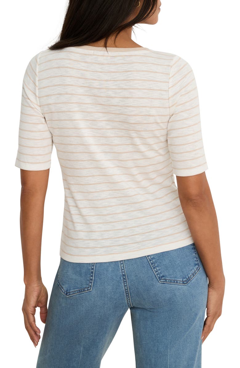 NZT by NIC+ZOE Stripe Cotton Top, Alternate, color, 