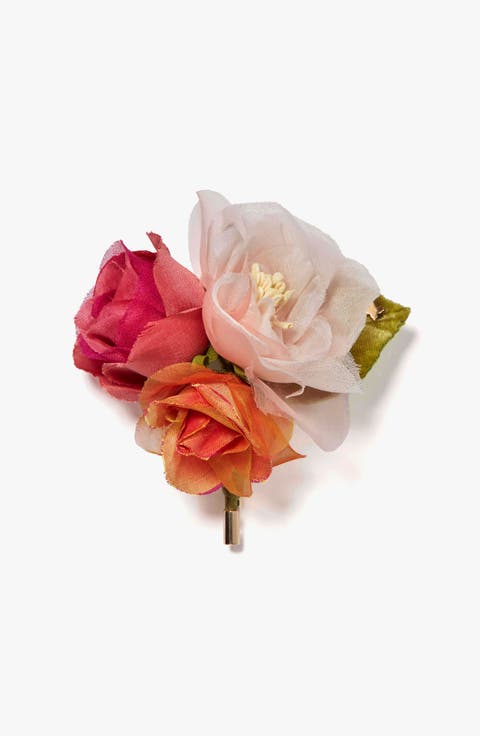 The Spray Rose Floral Brooch