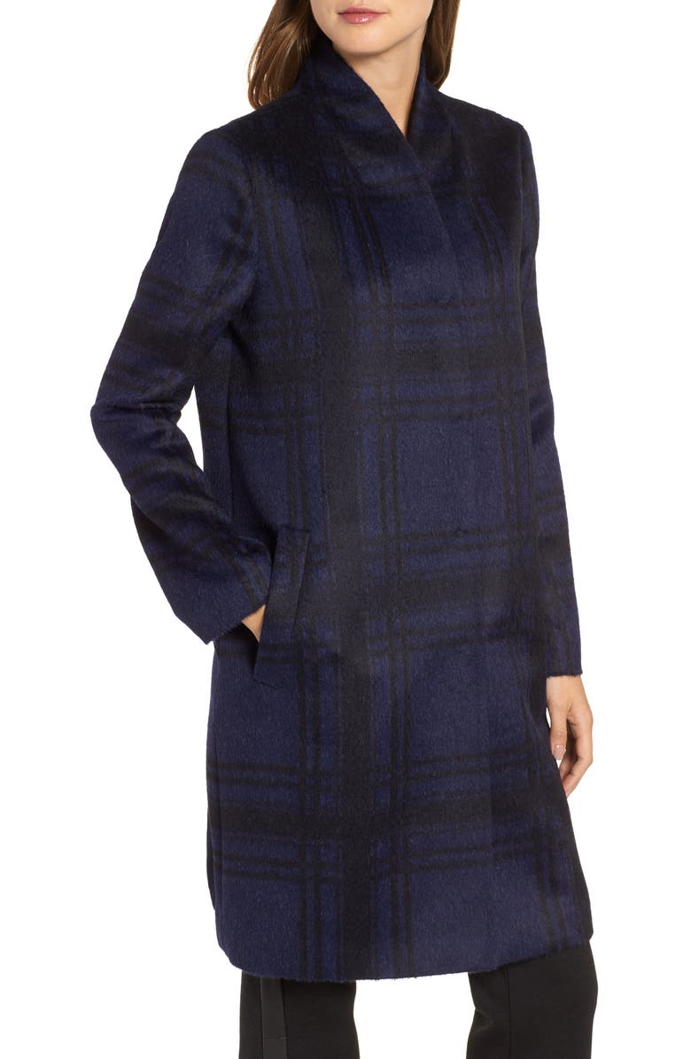 Eileen Fisher STD CLLR K/L COAT, Alternate, color, 