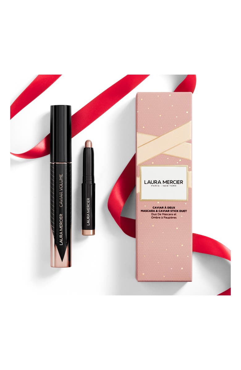 Laura Mercier Caviar à Deux Full Size Mascara & Caviar Stick Set, Alternate, color,