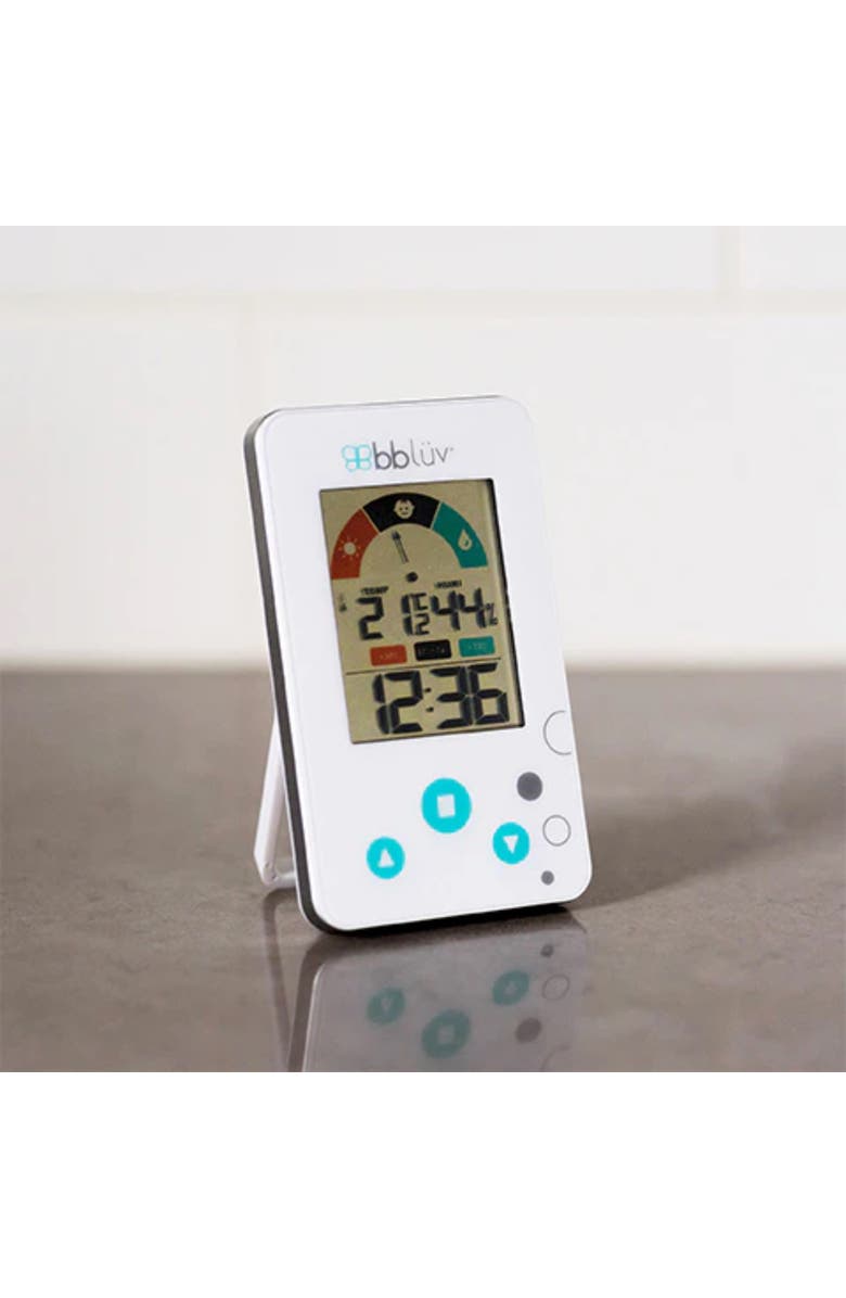 bbluv Igro 2 in 1 Digital Thermometer/Hygrometer, Alternate, color, White