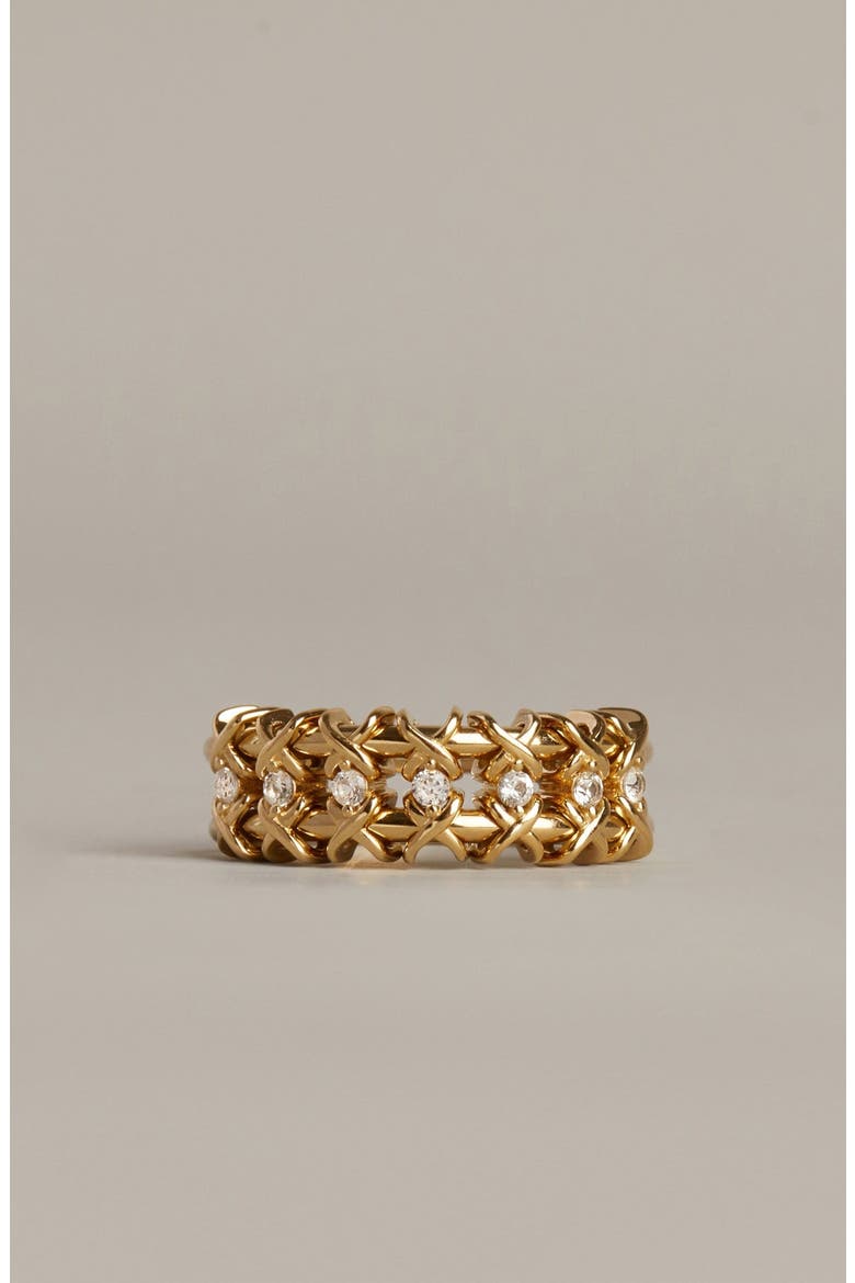 Kinetic Estate Ring, Alternate, color, Yellow Gold Vermeil