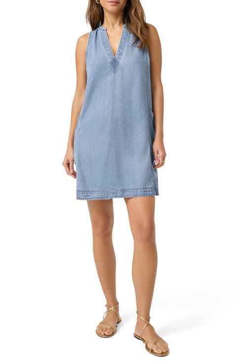 Women's Sleeveless Denim Dresses | Nordstrom