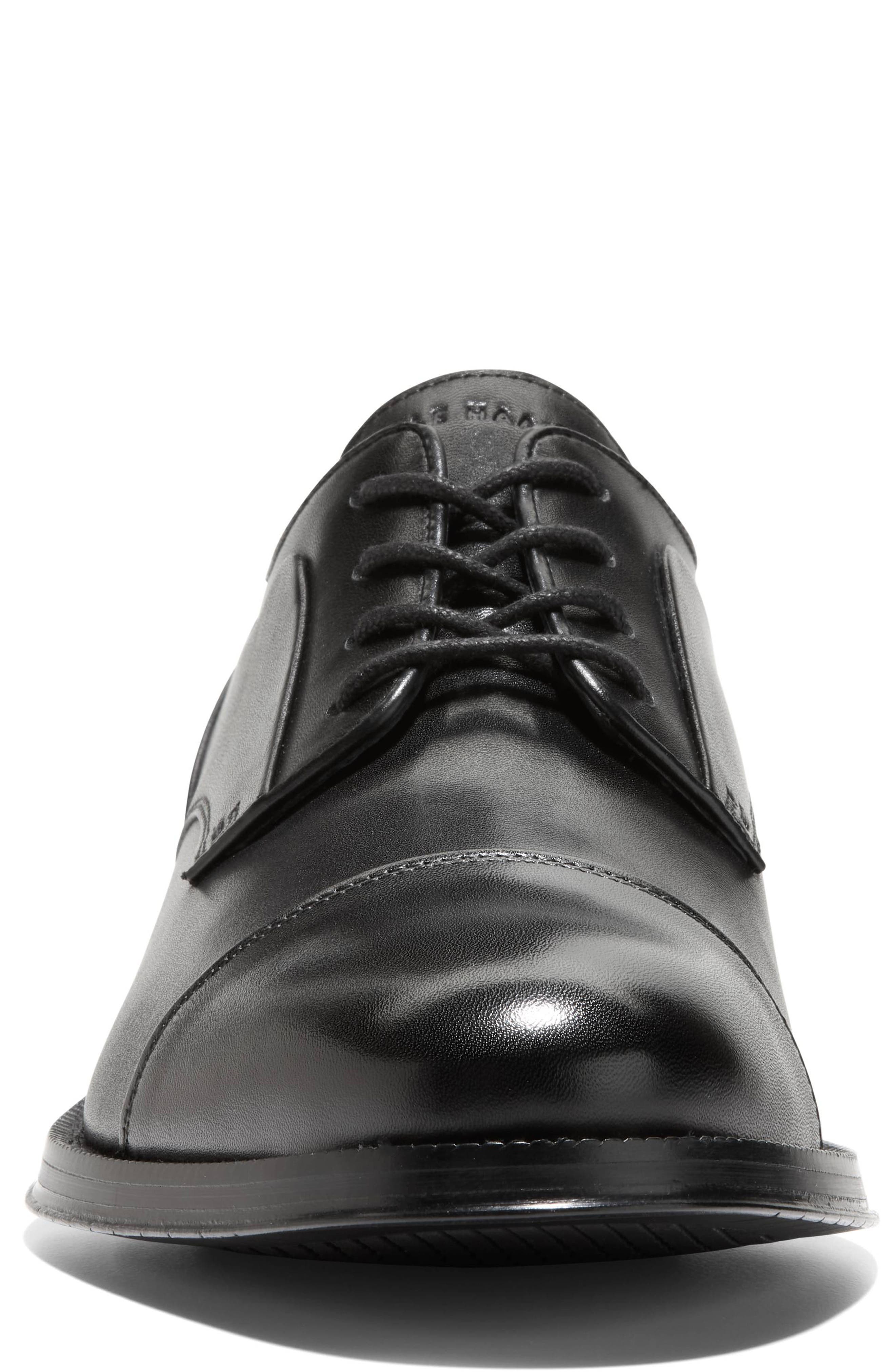 Cole Haan Carnegie Cap Toe Derby, Alternate, color, Black
