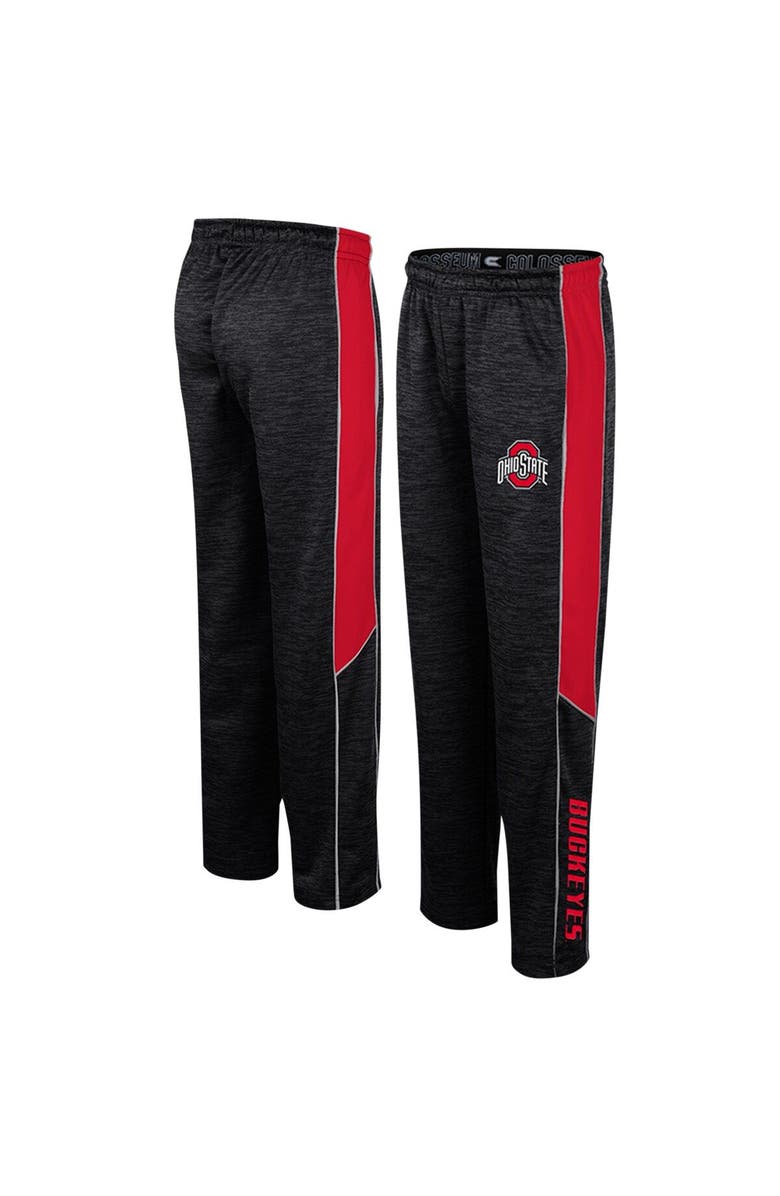 COLOSSEUM Youth Colosseum Black Ohio State Buckeyes Live Hardcore Pants, Main, color, 