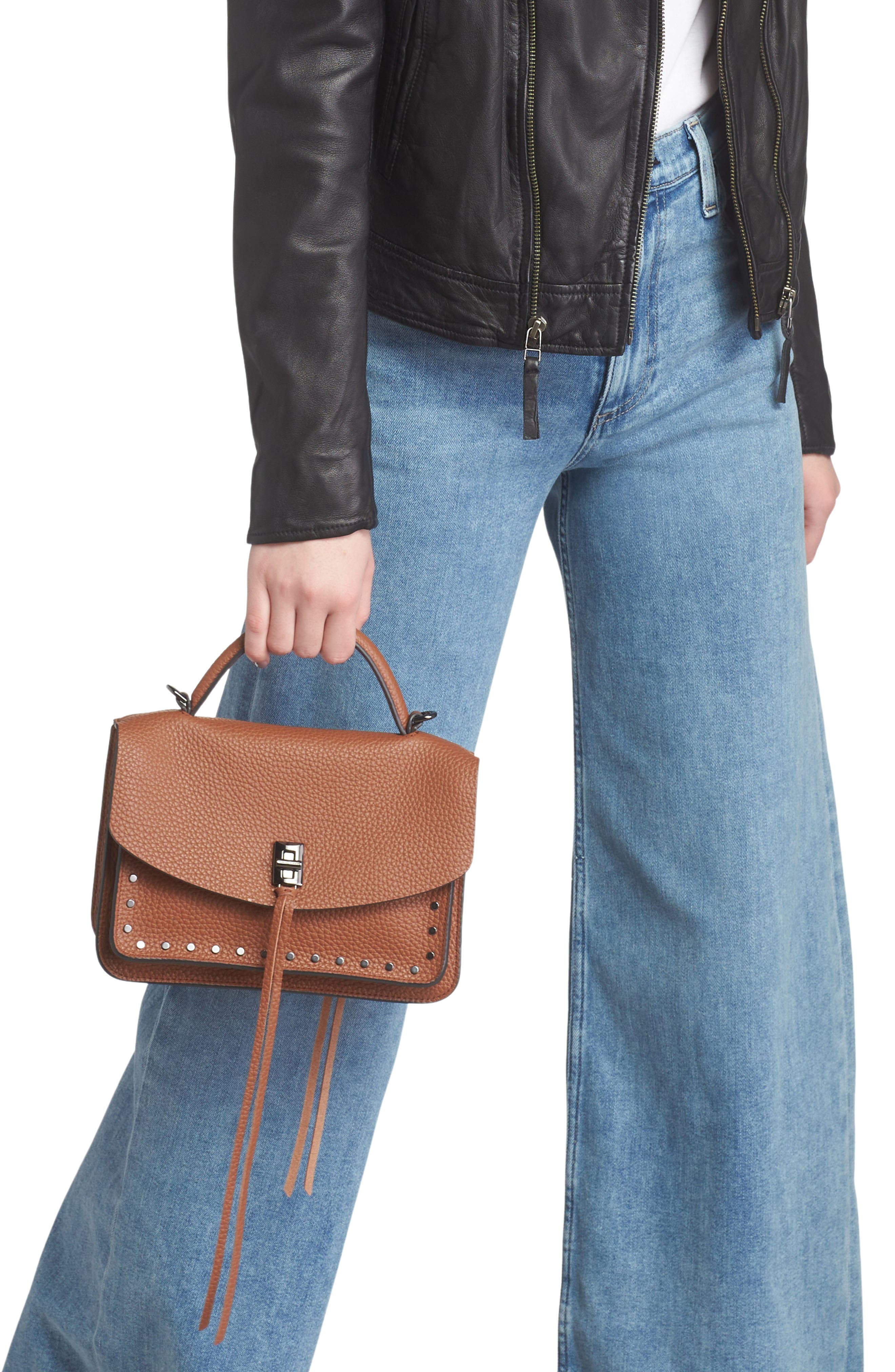 Small Darren Crossbody Messenger Bag, Alternate, color, ROCHER