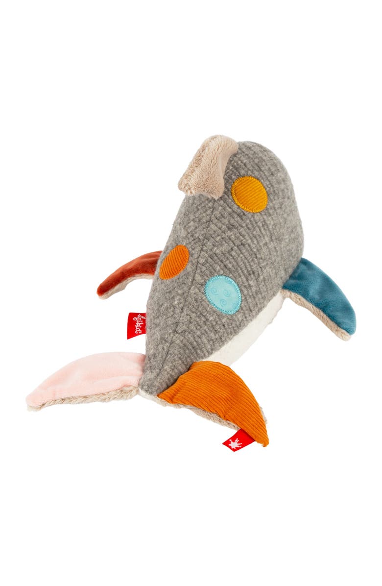 sigikid Patchwork Dolphin Plush Toy, Alternate, color, Multicolored