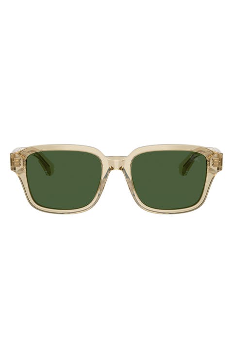 53mm Square Sunglasses