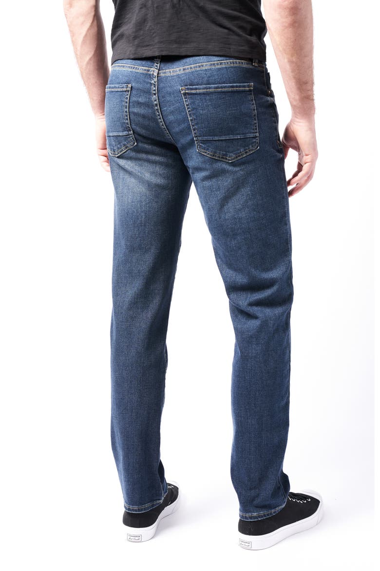 Slim-Fit Performance Stretch Jeans, Alternate, color, BURKE