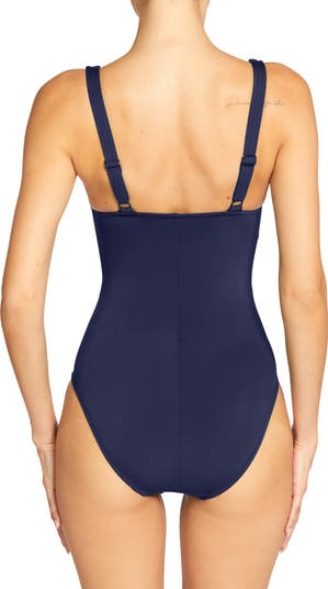 Ava Knit One-Piece Swimsuit