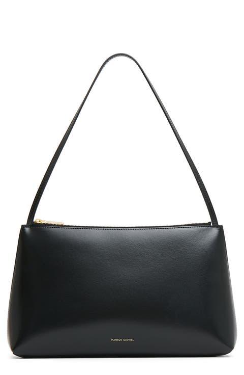 Large Gaia Leather Shoulder Bag
