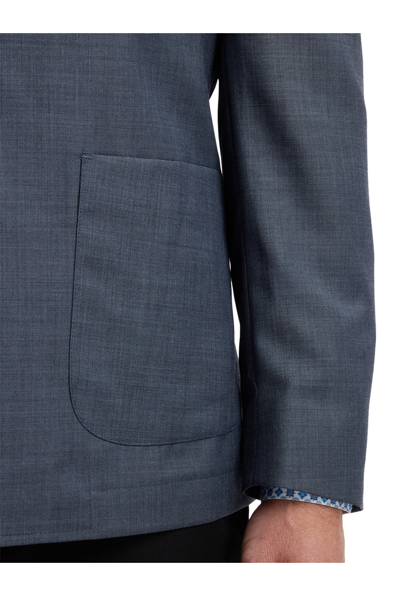 Wool Shirt Jacket, Alternate, color, Blue