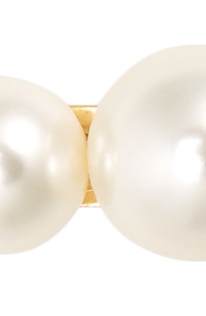 Jennifer Behr Gretel Imitation Pearl Barrette, Alternate, color, Gold