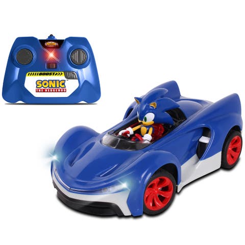 Team Sonic The Hedgehog Remote Control Toy Vehicle